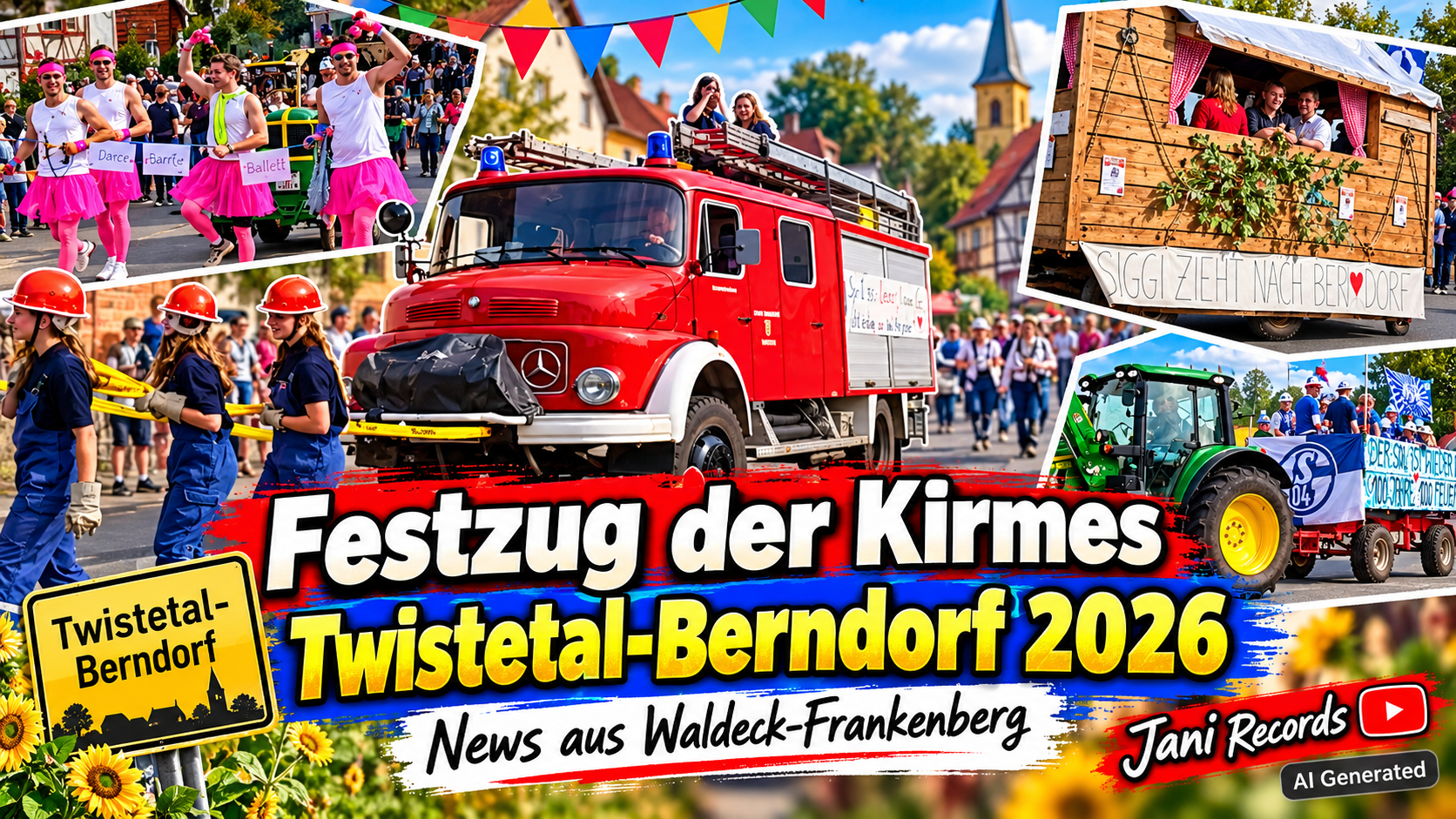 Festzug der Kirmes Twistetal-Berndorf 2026_Jani Records